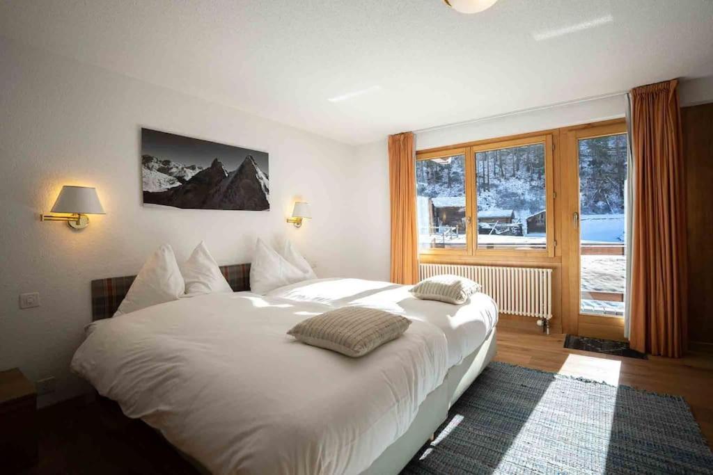 Duplex Apartment With Sauna In Zermatt Esterno foto